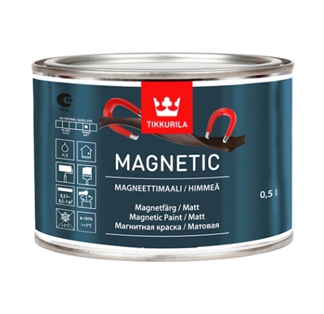 Магнитная краска Tikkurila Magnetic