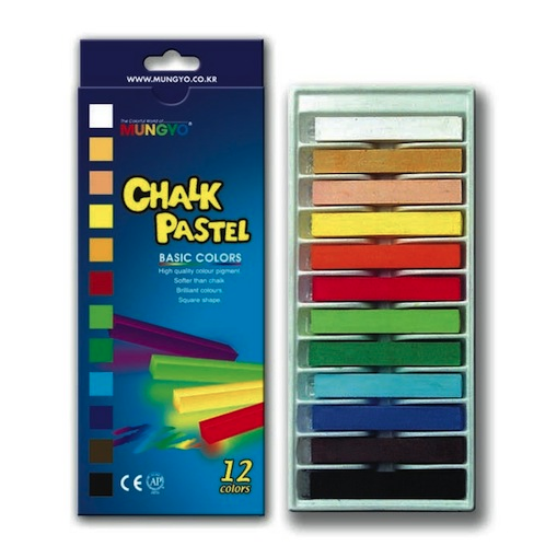 Мелки пастельные MUNGYO Chalk Pastels